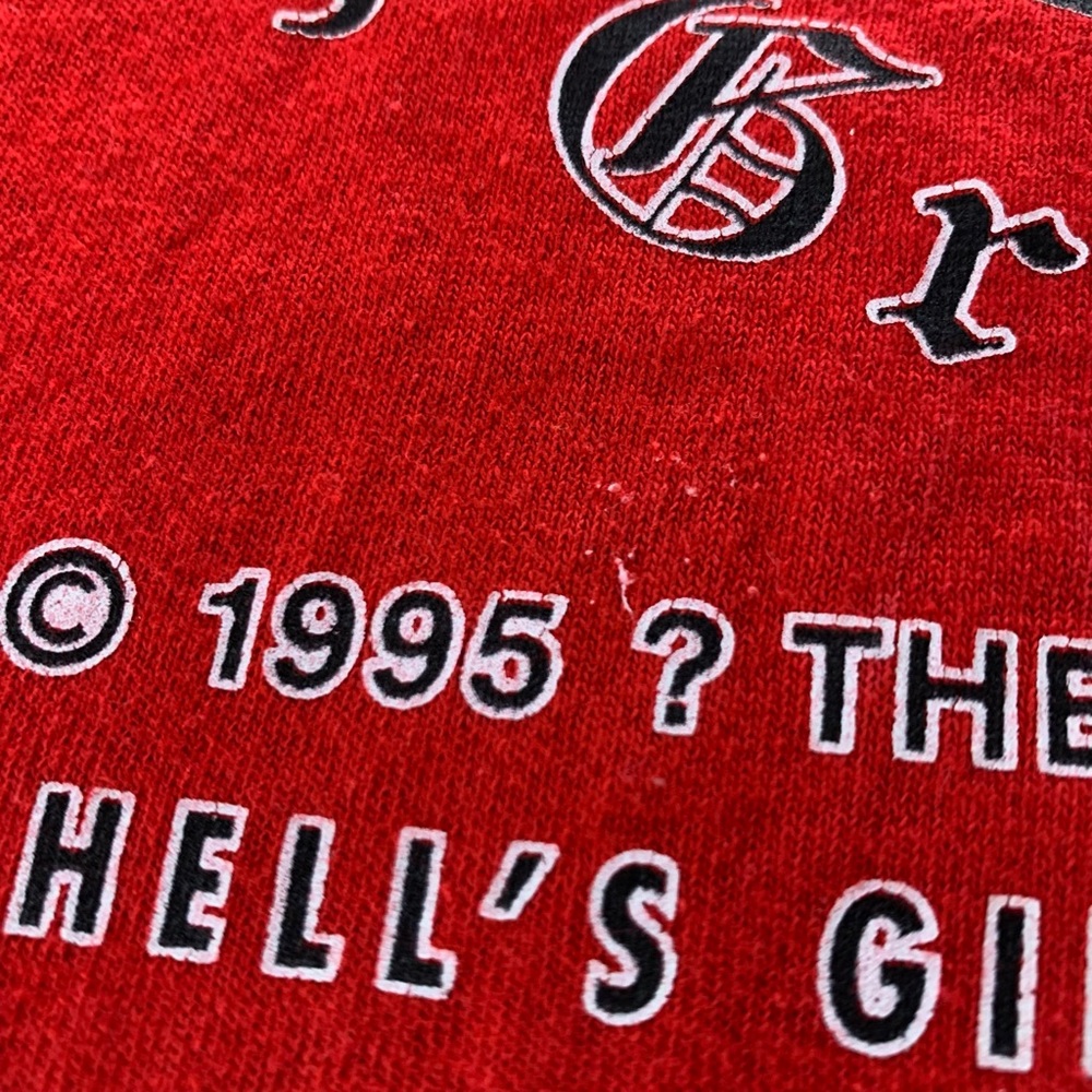 Vintage 1995 Hell Fire Department Grand Cayman Funny Oversized Unisex Tr… - Picture 7 of 16